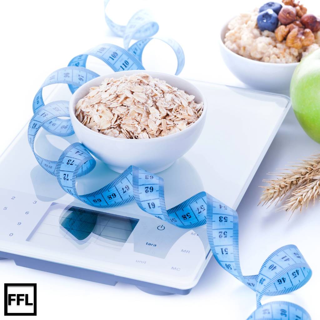 Fit Fuel Lifestyle digitale keukenweegschaal – ideaal voor nauwkeurige portiecontrole en gezonde voeding.