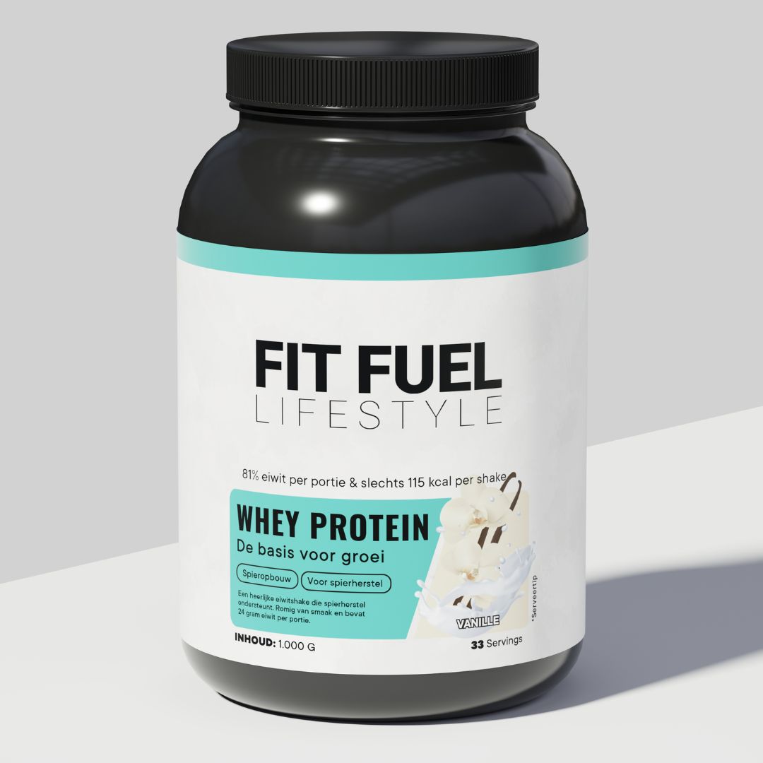 Fit Fuel Lifestyle Whey Protein Concentraat – Premium eiwitshake voor spieropbouw, herstel en vitaliteit