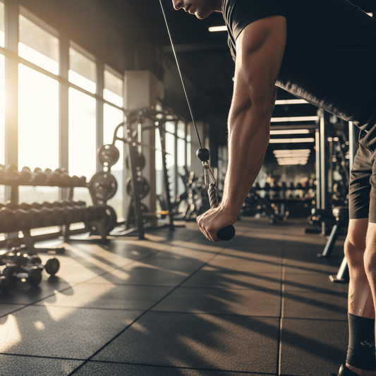 Tricep oefeningen in de gym - Fit Fuel Lifestyle