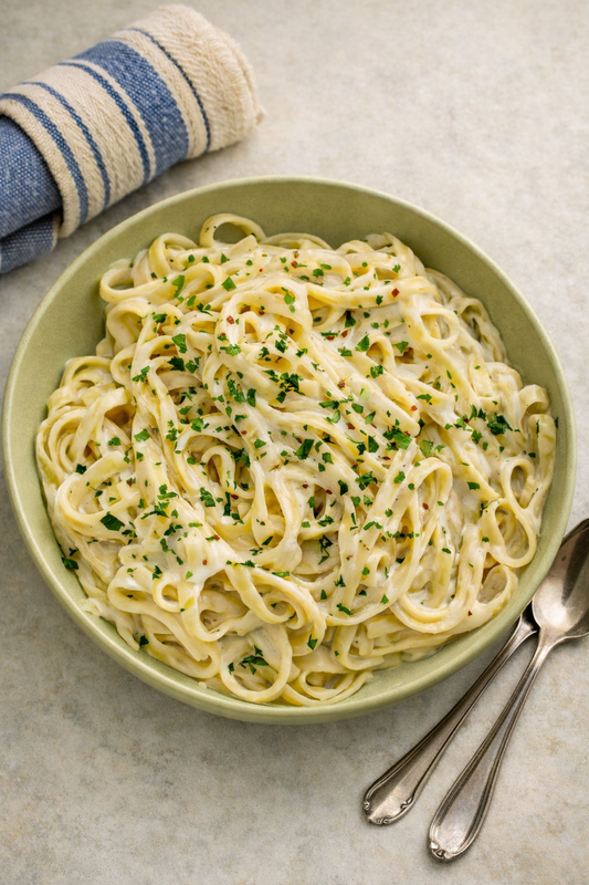 Cottage cheese alfredo