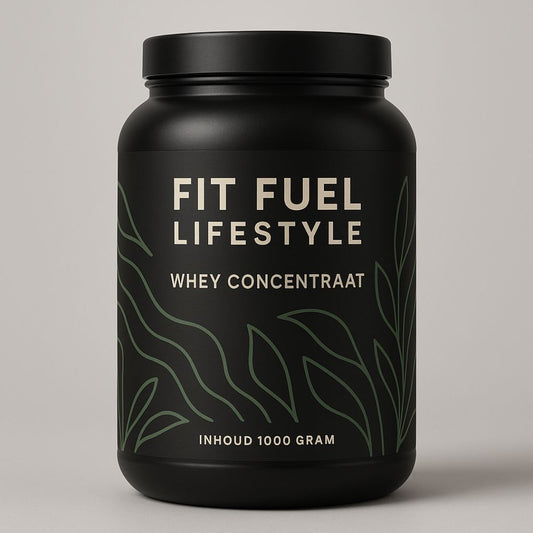 Fit Fuel Lifestyle Whey Protein Concentraat – Premium eiwitshake voor spieropbouw, herstel en vitaliteit